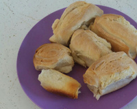 Pão francês caseiro do Vitor