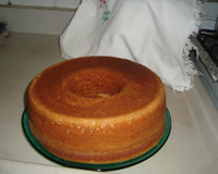 Bolo simples de banana e maçã