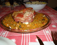 Pernil assado do Gilvan