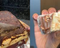 Descobri a receita de uma palha italiana incrível: crocante e com dois sabores, meus filhos pediram para fazer de novo