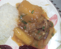 Costelinha com mandioca na panela de pressão