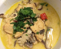 Sopa de cogumelos picante - low carb