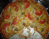 Pizza suculenta