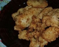 Peito de frango frito com farinha de trigo fácil e muito saboroso