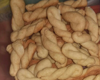 Bolacha caseira de baunilha