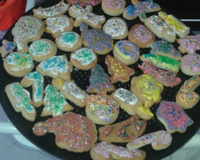 Bolachas de Natal decoradas