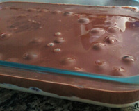 Cobertura de chocolate cremosa