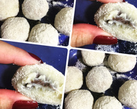 Brigadeiro de leite em pó com creme de avelã