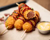 Cachorro-quente no palito 