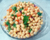 Salada de grão-de-bico
