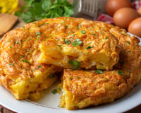 As vovós concordam: "A omelete de batata fica melhor se você colocar sal nas batatas antes de fritá-las e depois adicionar um pouco mais ao ovo batido"