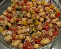 Salada de grão-de-bico Especial
