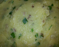 Purê de batata temperado