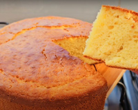 Com maisena, com fubá: bolo algodão fácil e rápido fica perfeito para o café da manhã ou da tarde