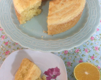 Bolo de laranja sem trigo (massa de mandioca)