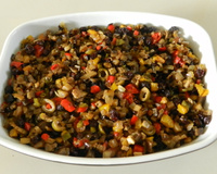 Antepasto de berinjela agridoce