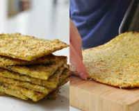 Com essa frittata crocante, ninguém mais tem desculpa para não comer legumes aqui em casa