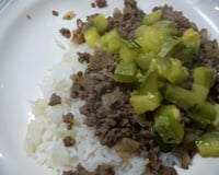 Carne moída com abobrinha