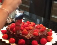 Receita de torta bombom de morango