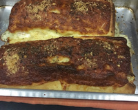 Rocambole de arroz cozido do Lúcio Cezar