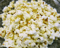 Pipoca salgada de panela