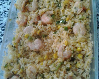 Risoto de camarão fácil