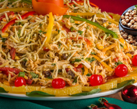 Essa é a receita de salpicão de Natal indispensável na sua ceia: fácil de fazer e todo mundo vai querer!