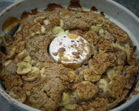 Torta de banana integral