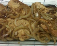 Filé de frango frito sem óleo