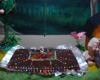 Bolo de chocolate recheado