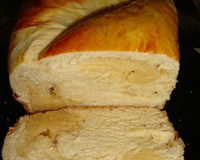 Pão doce de leite condensado