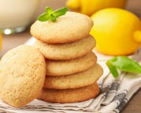 Receita de biscoito de limão sem farinha e sem açúcar: uma receita fácil e rápida para um doce saudável
