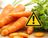É isso que as cenouras com manchas pretas escondem: alerta dos especialistas