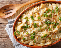 Bacalhau com creme de leite