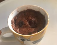 Bolo de caneca low carb