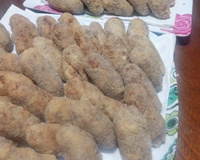 Croquete de carne moída