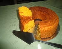 Bolo de milho de milharina