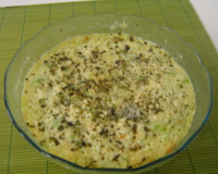 Souflé de chuchu rápido e prático