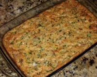 Omelete de forno com linguiça