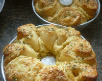 Rosca de queijo parmesão