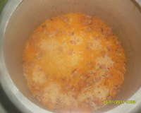 Arroz na panela de pressão