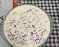 Gelatina colorida da Gi