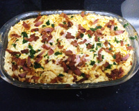 Macarrão talharim de forno