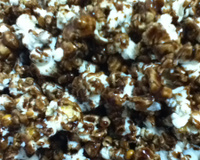 Pipoca doce - Prática e o que é melhor, é de chocolate!