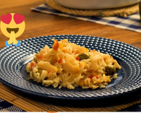 Arroz incrementado de comer rezando: faça assim e o acompanhamento será o sucesso da sua ceia