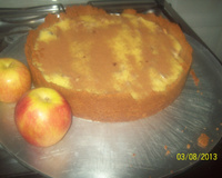 Torta de maçã com canela