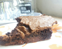Tradicional brownie americano