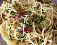 Massa a carbonara (a verdadeira)