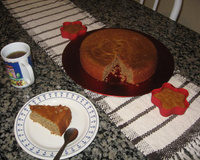 Bolo banana e farinha de rosca