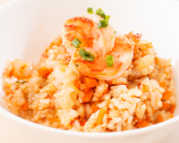 Risoto de camarão: receita perfeita para um jantar a dois